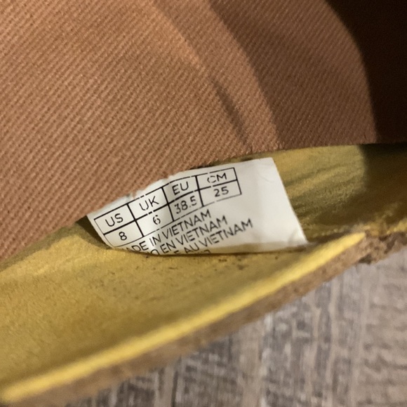 Toms Platform Alpargata Shoes Slip On suede upper Loafers Flats size 8 - Picture 4 of 5